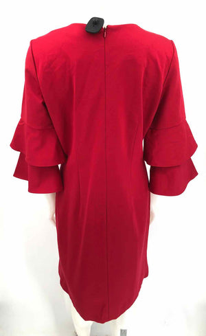 J MCLAUGHLIN Red 3/4 Sleeve Size LARGE  (L) Dress