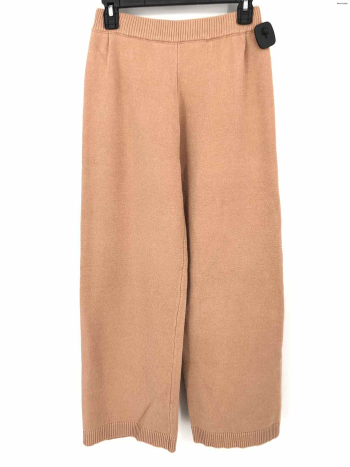 KOURT Tan Knit Wide Leg Size SMALL (S) Pants