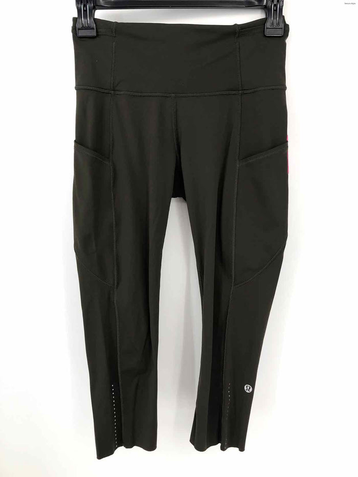 LULULEMON Olive Legging Size 4  (S) Activewear Bottoms