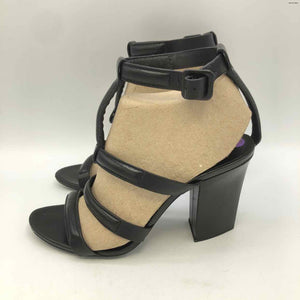 ALEXANDER WANG Black Leather 4" Heel Shoe Size 38.5 US: 8 Shoes