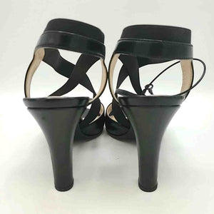 PRADA Black Italian Made Strappy Heels Shoe Size 38.5 US: 8 Shoes