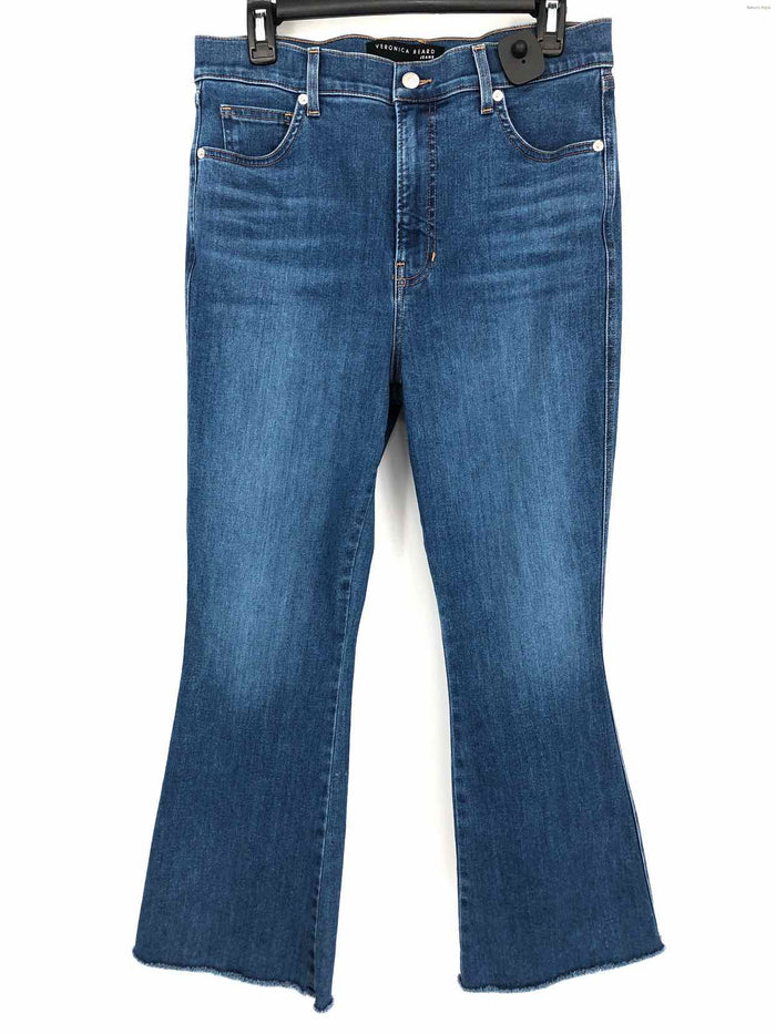 VERONICA BEARD Blue Denim Made in Los Angeles Flair Size 30   (M) Jeans