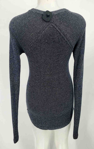 LULULEMON Navy Gray Knit Longsleeve Size X-SMALL Activewear Dress