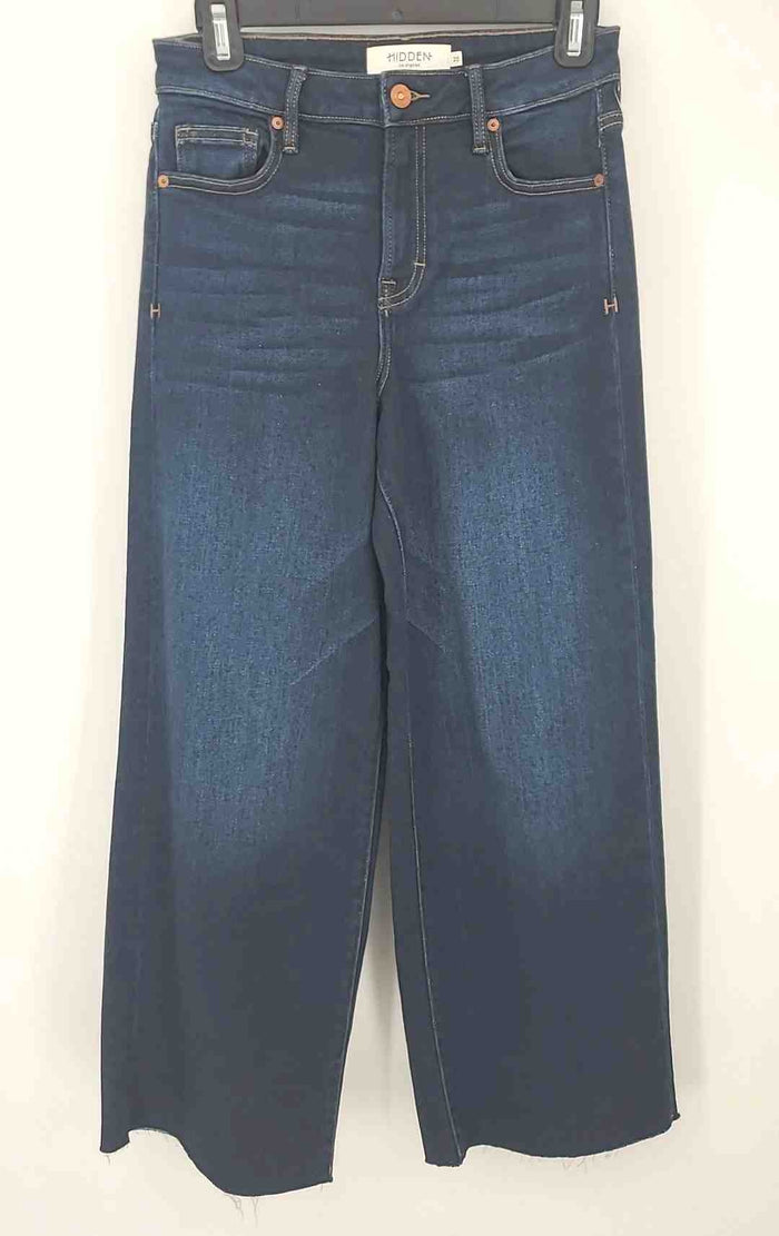 HIDDEN Dark Blue Denim Wide Leg Size 25 (XS) Jeans