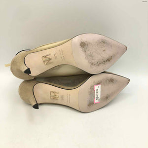 TAMARA MELLON Beige Suede Made in Italy 3"Heel Shoe Size 36.5 US: 6.5 Shoes