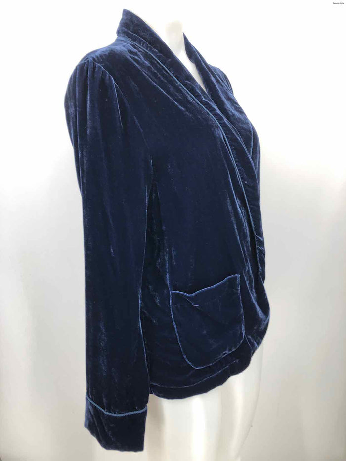 XIRENA Blue Velvet Wrap Women Size SMALL (S) Jacket