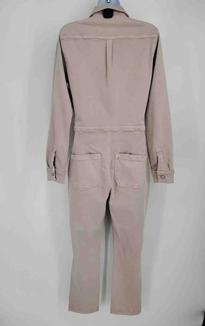 PAIGE Lt Taupe Longsleeve Utility Size 4  (S) Jumpsuit