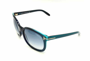 TOM FORD Blue Gray Pre Loved Sunglasses w/case