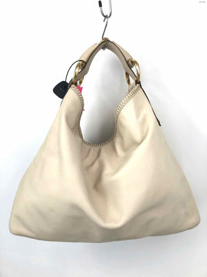 GUCCI Cream Leather Pre Loved AS IS Shoulder Bag Purse