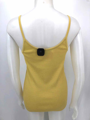 ST.JOHN Yellow Wool Blend Spaghetti Strap Size SMALL (S) Top