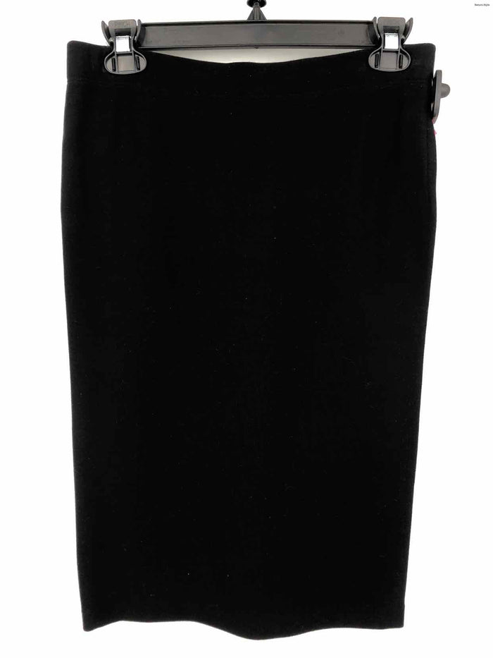 VINCE Black Knee Length Size SMALL (S) Skirt