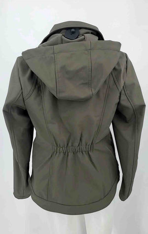 SEBBY COLLECTION Forest Green Zip Front Women Size MEDIUM (M) Jacket