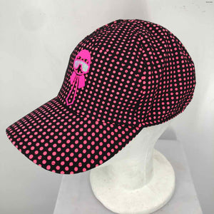 FENDI Fuchsia Black Dot Cap Hat