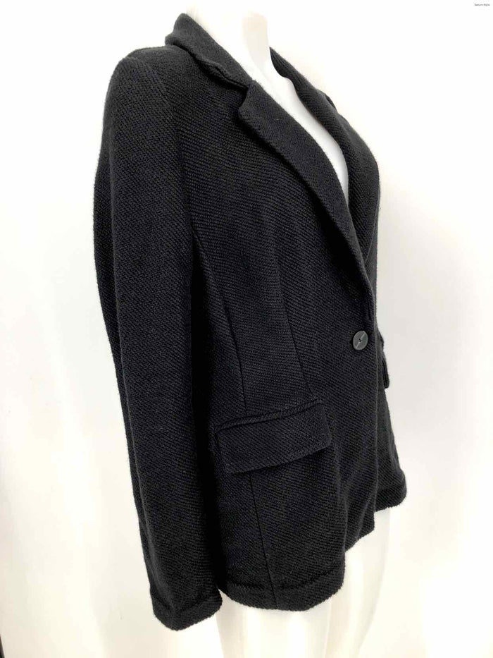 SANCTUARY Black Textured One Button Women Size SMALL (S) Jacket