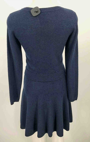 JOIE Navy Wool Blend Longsleeve Size MEDIUM (M) Dress