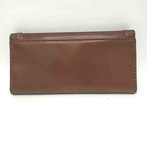 BRAHMIN Brown Leather Tri fold Wallet