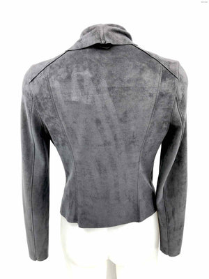 BLANK NYC Gray Asymmetrical Women Size X-SMALL Jacket