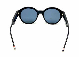 THOM BROWNE Black Pre Loved Round Sunglasses