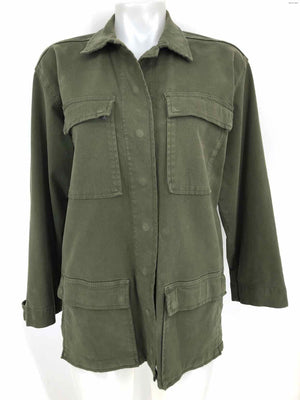 GOOD AMERICAN Olive Green Women Size 0  (XS) Jacket