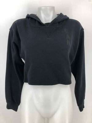 LULULEMON Black Crop Pullover Hoodie Size 6  (S) Activewear Top