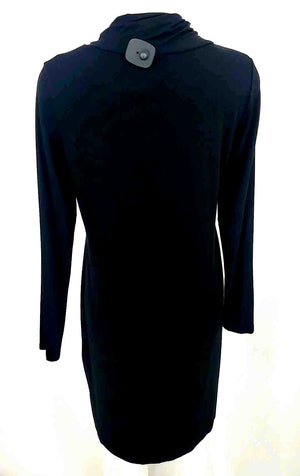 EILEEN FISHER Black Turtleneck Longsleeve Size MEDIUM (M) Dress