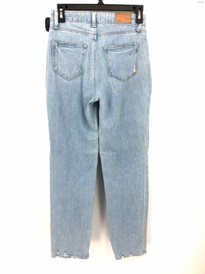 PAIGE Lt Blue Denim High Rise Wide Leg Size 24 (XS) Jeans