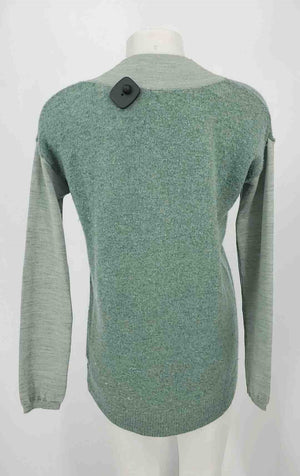 MOTH Green Wool Blend Longsleeve V-Neck Size SMALL (S) Sweater