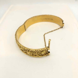 20 Carat Gold Animals Hinged Bangle 20K Bracelet