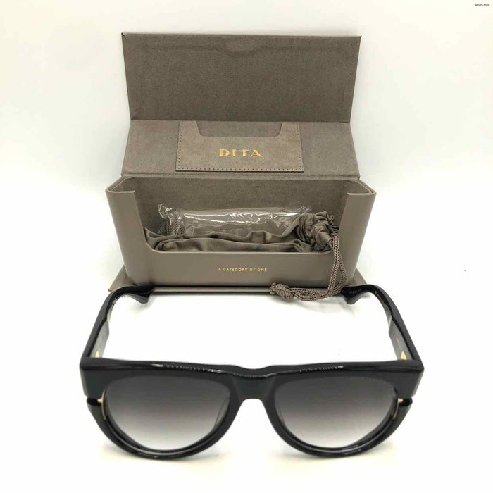 DITA Gold Brown Sunglasses w/case