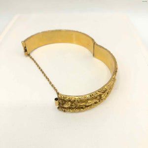 20 Carat Gold Animals Hinged Bangle 20K Bracelet