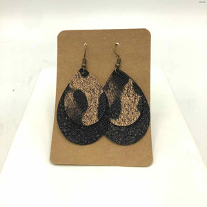 Black Tan Earrings - ReturnStyle