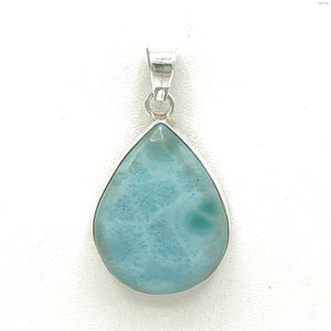 Blue Sterling Silver Larimar New! SS Larimar Pend - ReturnStyle