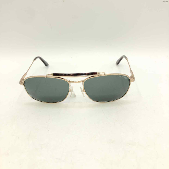 TOM FORD Brown Pre Loved Tortoise Sunglasses