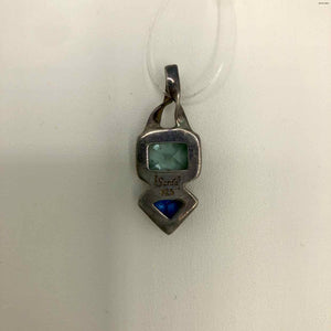 Blue Silver ss Pendant