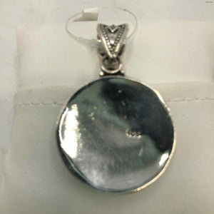 Sterling Silver Textured ss Pendant