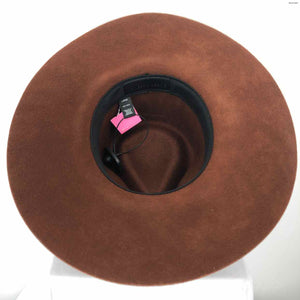 JANESSA LEONE Brown Wool Hat