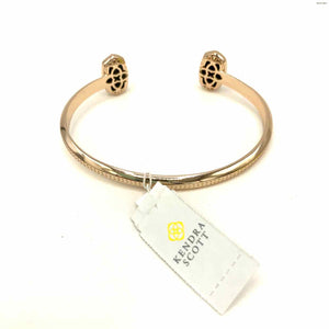 KENDRA SCOTT Rose Gold Druzy Pre Loved Cubic Zirconia Bracelet