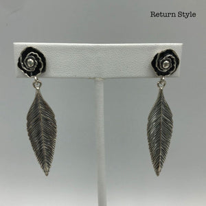 Silver ss Earrings - ReturnStyle